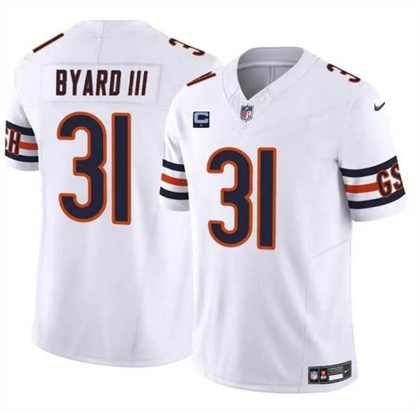 Men & Women & Youth Chicago Bears #31 Kevin Byard III White 2024 F.U.S.E. With 1-star C Patch Vapor Untouchable Limited Stitched Jersey,We sell and wholesale Men & Women & Youth Chicago Bears #31 Kevin Byard III White 2024 F.U.S.E. With 1-star C Patch Vapor Untouchable Limited Stitched Jersey on line form chian!